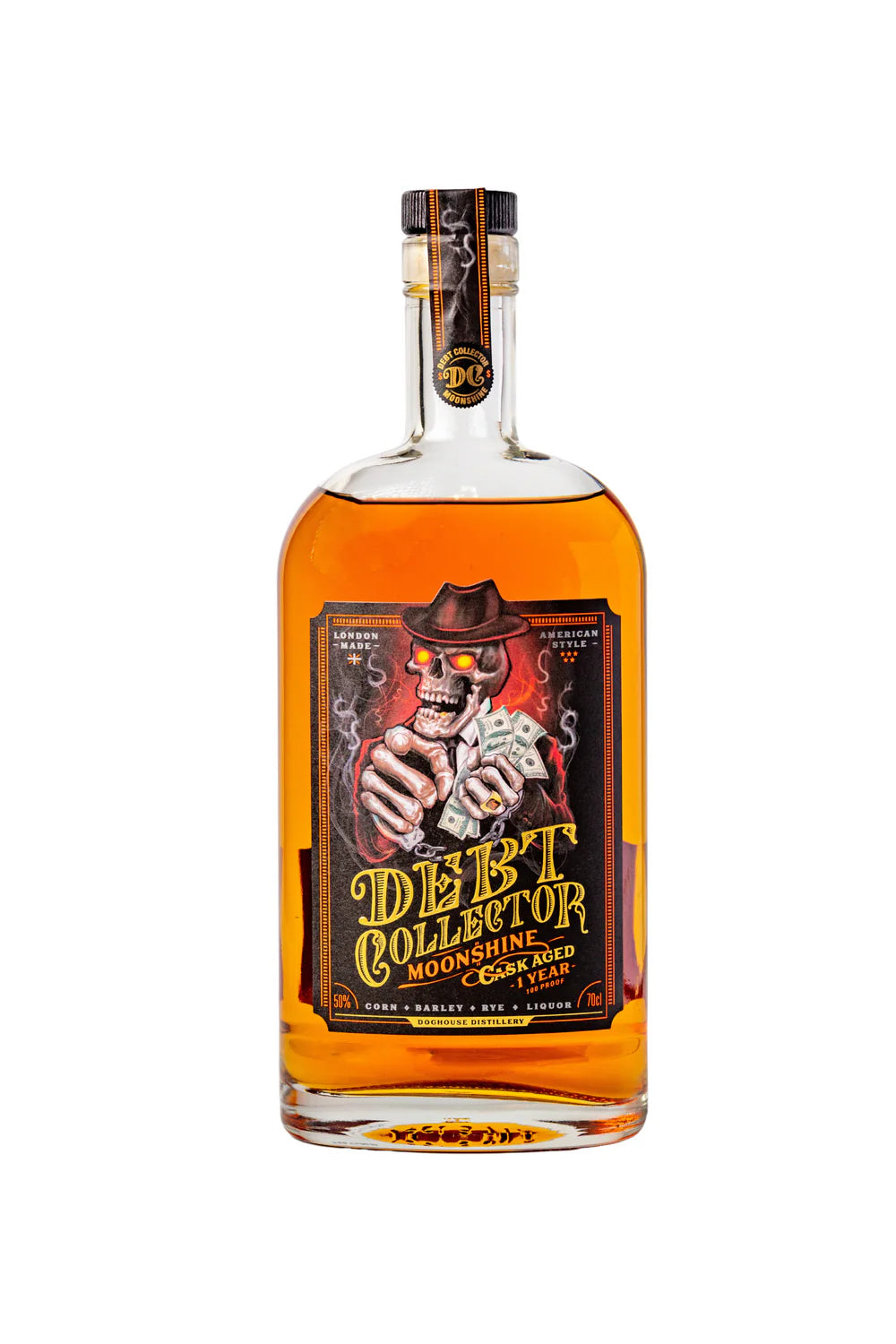 Debt Collector Cask 1 Year Old Moonshine | 700ML at CaskCartel.com