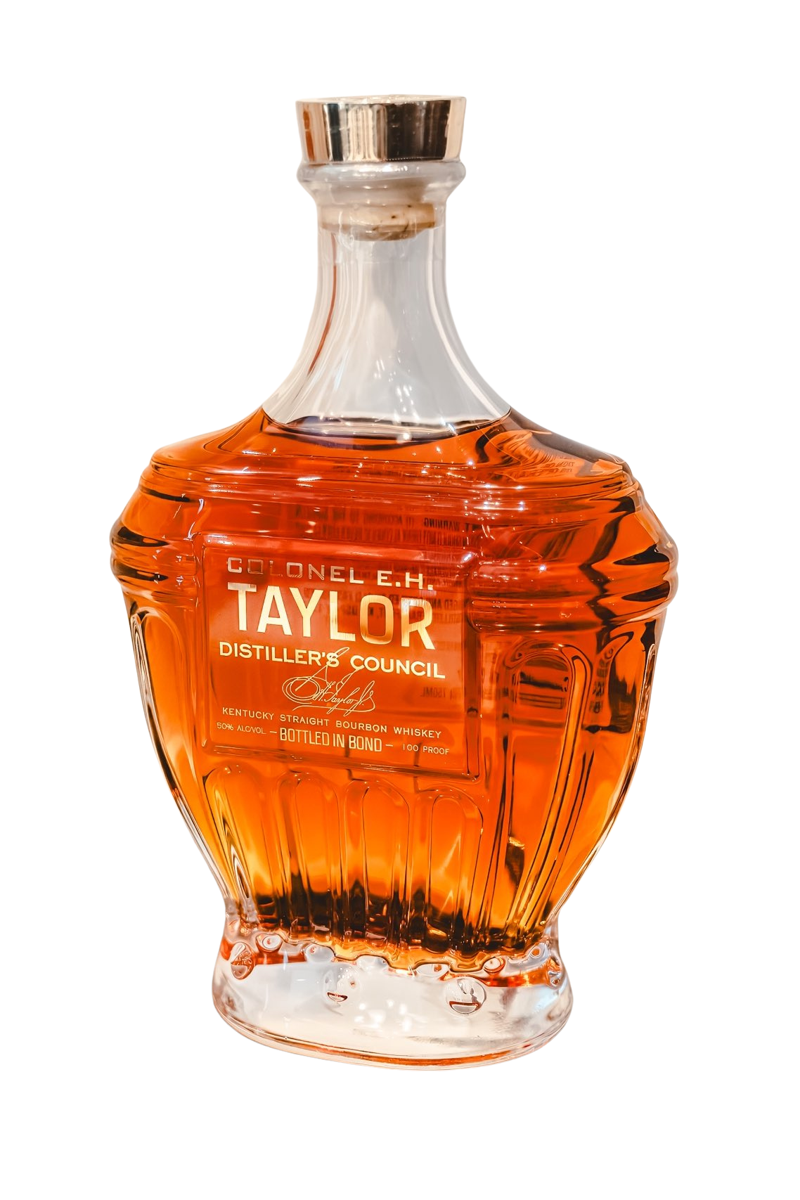 Colonel E.H. Taylor Distiller’s Council Bottled in Bond Bourbon Whiskey at CaskCartel.com