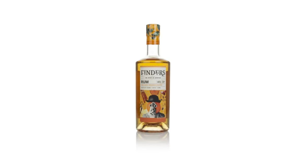 Finders Oak Aged Orange & Raisin Spiced English Rum | 700ML at CaskCartel.com