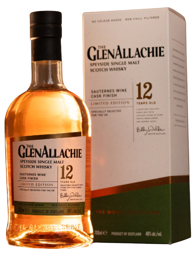 GlenAllachie | 12 Year Old | Ruby Port Cask Finish | Speyside Single Malt Whisky | 2024 Limited Edition | 700ML at CaskCartel.com