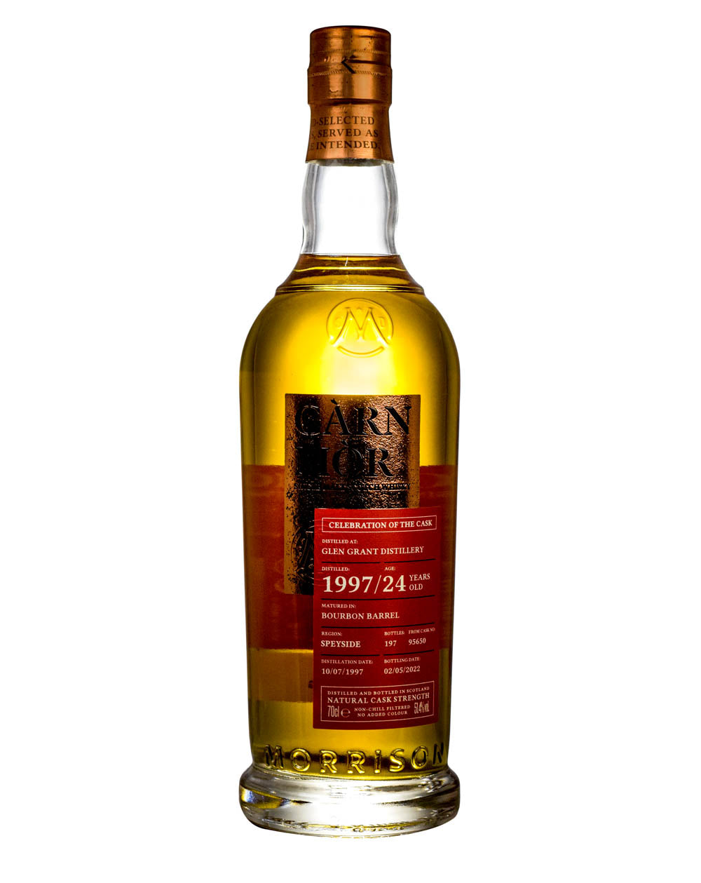 Glen Grant 1997 (Morrison Scotch Whisky Distillers) 24 Year Old Cà rn Mòr Celebration of The Cask Scotch Whisky | 700ML at CaskCartel.com