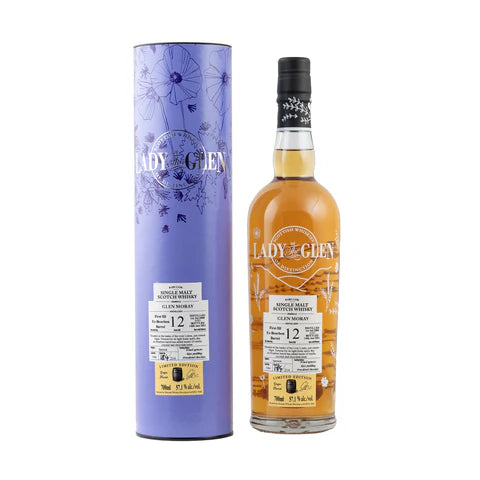 Glen Moray 12 Year Old 2008 (cask 5586) - Lady of the Glen (Hannah Merchants) Scotch Whisky | 700ML at CaskCartel.com