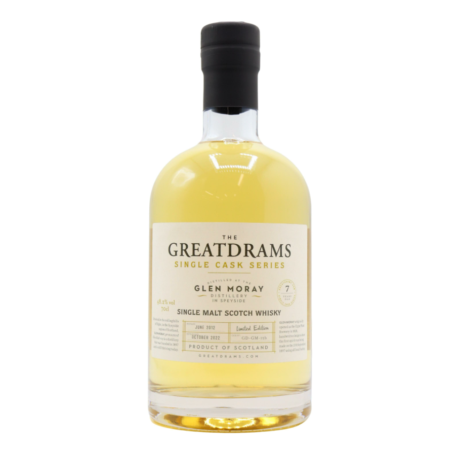 Glen Moray 2014 GreatDrams Single Cask 7 Year Old Single Malt Scotch Whisky | 500ML at CaskCartel.com