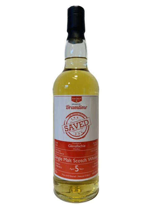 Glenallachie 2015 (Dramtime) The Drams We've Saved (5 Year Old) Single Malt Whisky | 700ML at CaskCartel.com