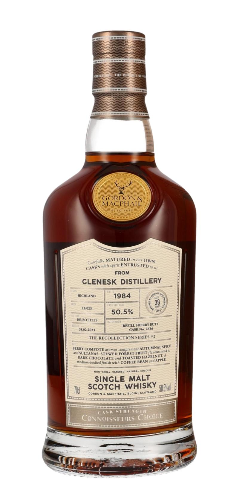 Glenesk 1984 GM Connoisseurs Choice 38 Year Old Cask Strength Scotch Whisky | 700ML at CaskCartel.com