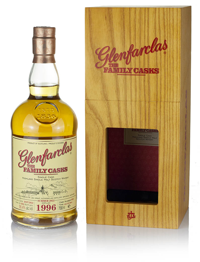 Glenfarclas 1996 The Family Casks (Release S22) Single Malt Scotch Whisky | 700ML at CaskCartel.com