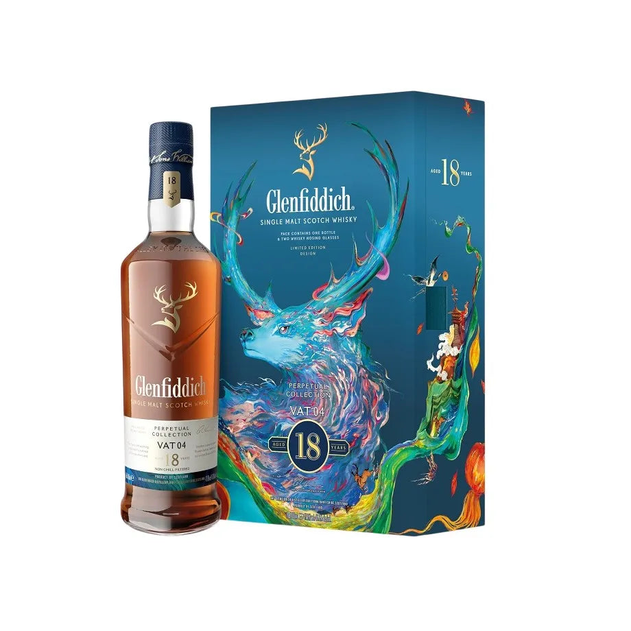 Glenfiddich | 18 Year Old | Perpetual Collection VAT 04 | Single Malt Scotch Whisky | 2025 Limited Design Edition | 700ML at CaskCartel.com