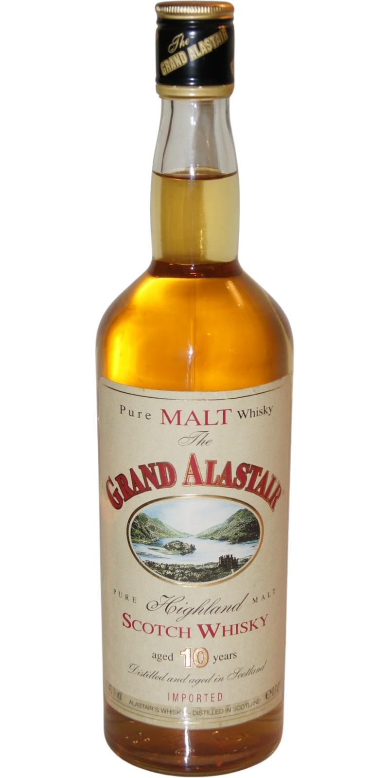 Grand Alastair 10 Year Old Pure Malt Scotch Whisky | 700ML at CaskCartel.com