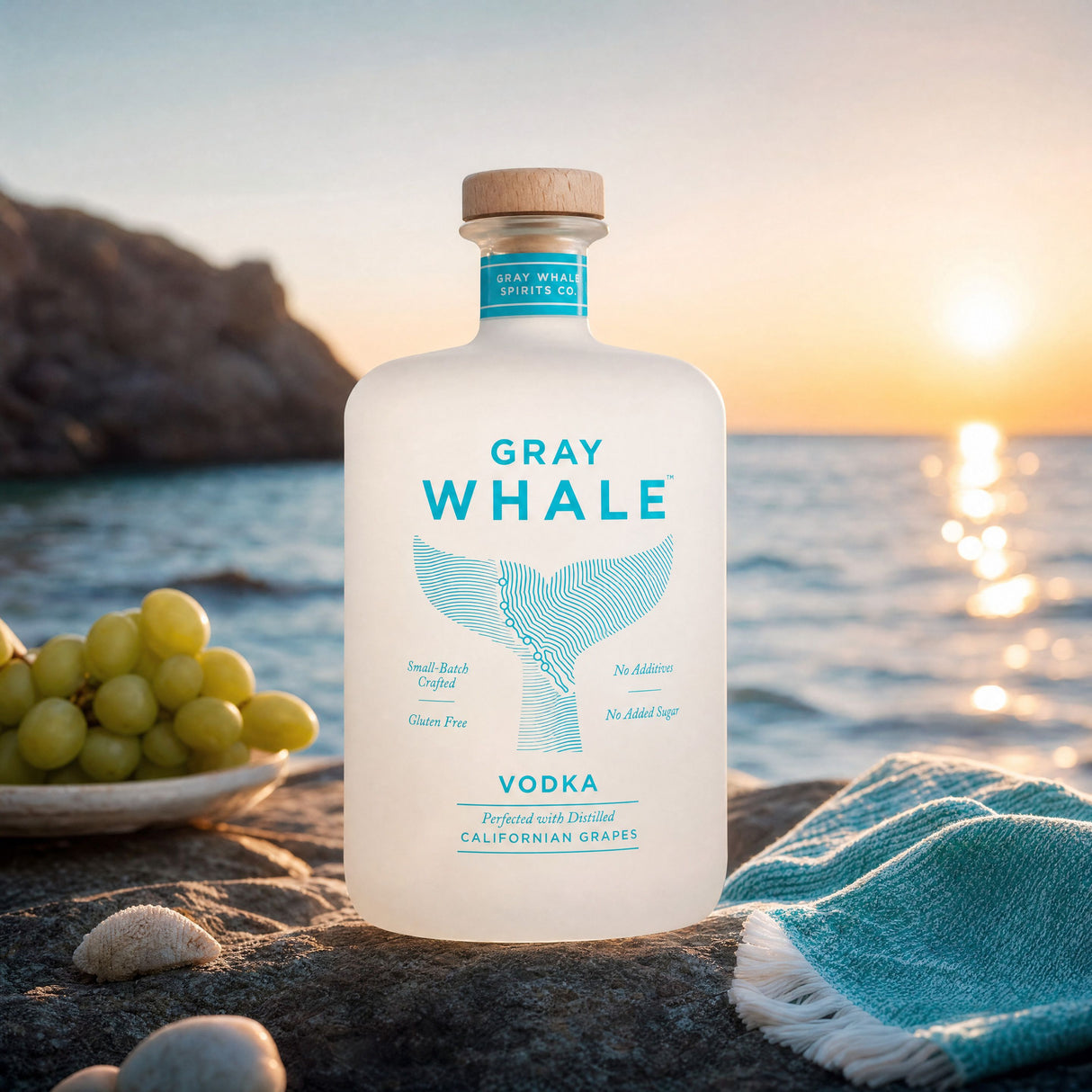 Gray Whale Vodka at CaskCartel.com