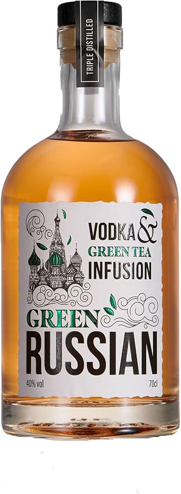 Green Russian Vodka | 700ML at CaskCartel.com