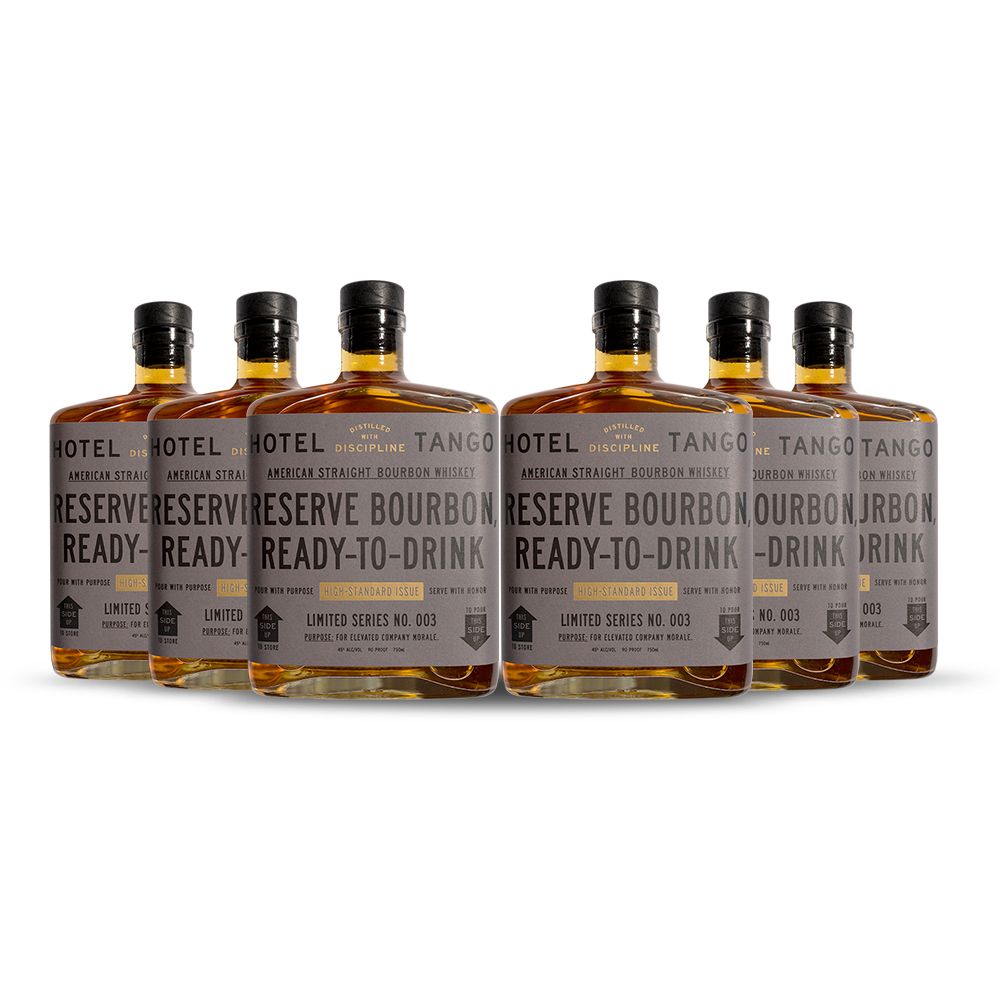 Hotel Tango Reserve Bourbon Whiskey (6) Bottle Bundle at CaskCartel.com