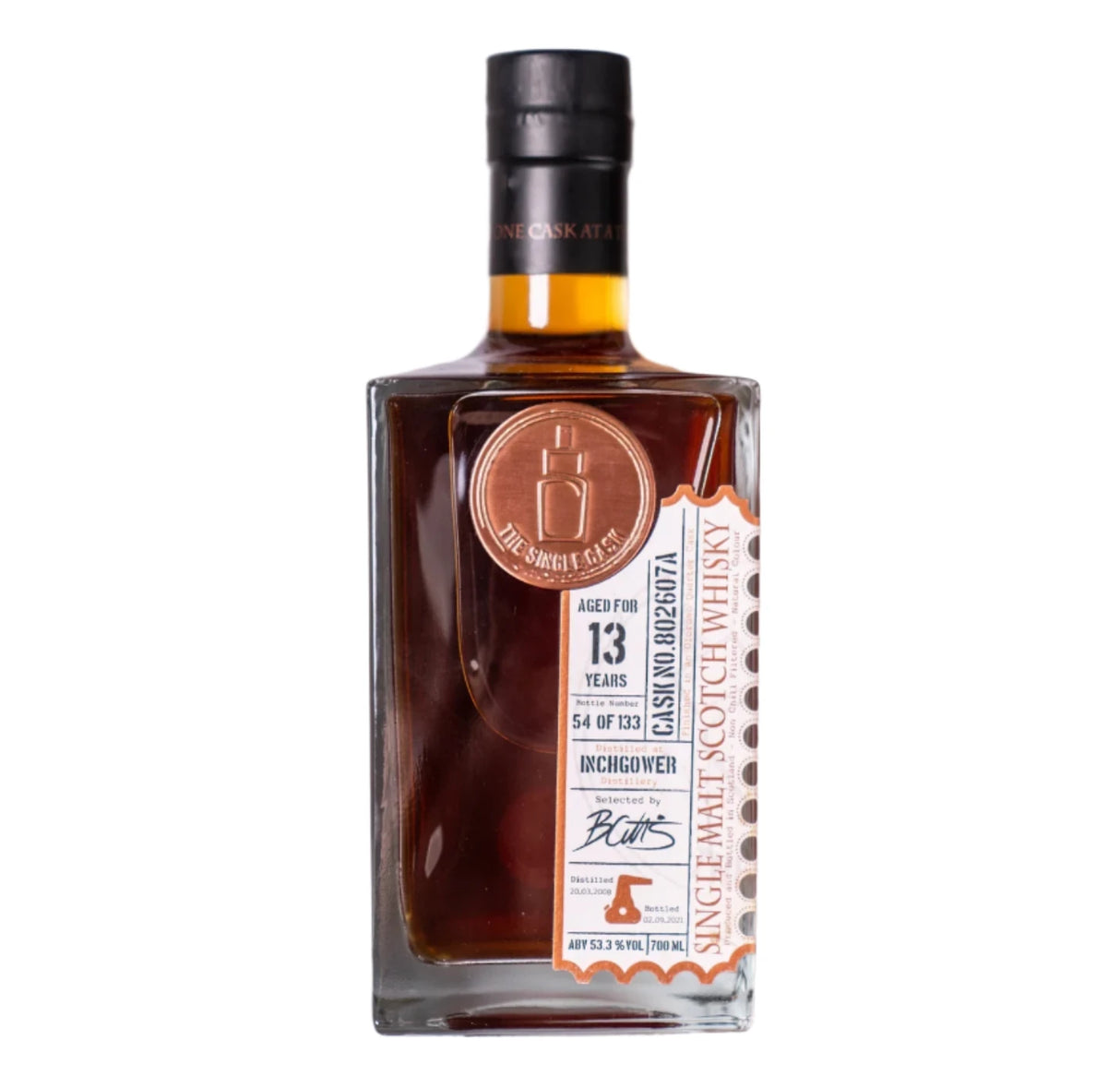 Inchgower 13 Year Old (D.2008, B.2021) Oloroso Quarter Cask, The Single Cask Scotch Whisky | 700ML at CaskCartel.com