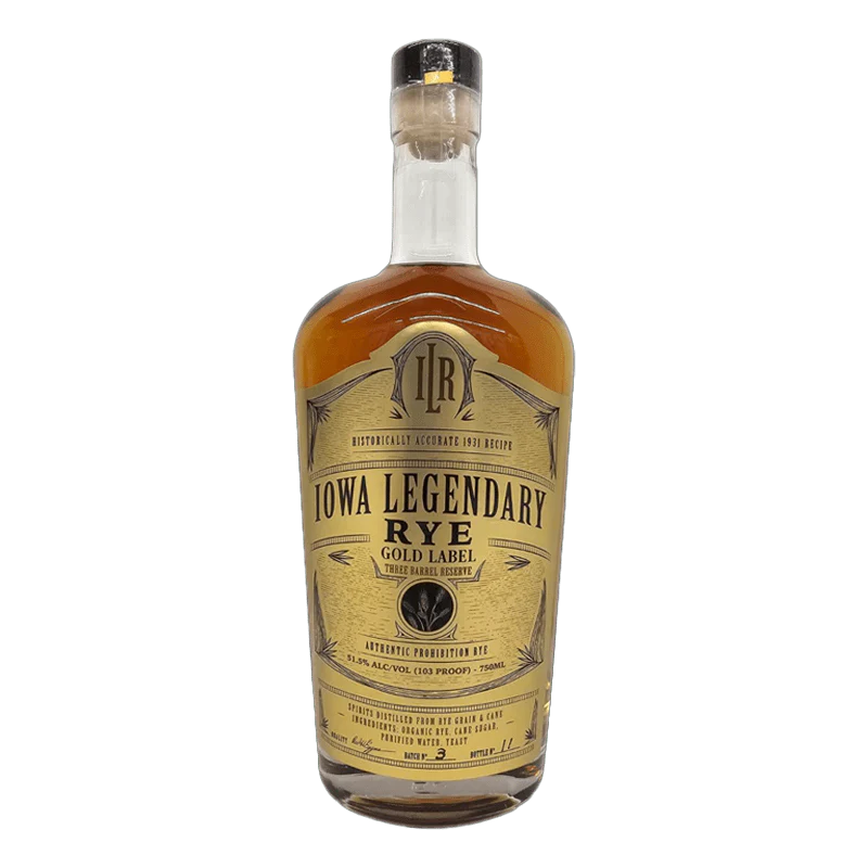 Iowa Legendary Gold Rye Whisky at CaskCartel.com