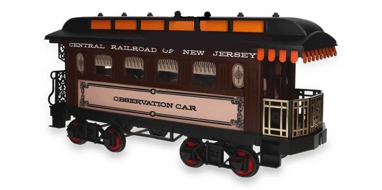Jim Beam Central Railroad of Jersey Observation Train Car Decanter Whiskey at CaskCartel.com