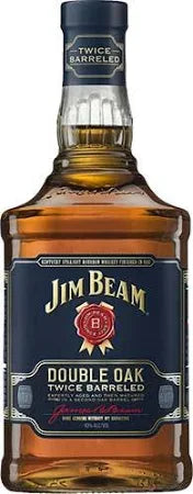 Jim Beam Double Oak Bourbon Whiskey W/WH Stone at CaskCartel.com