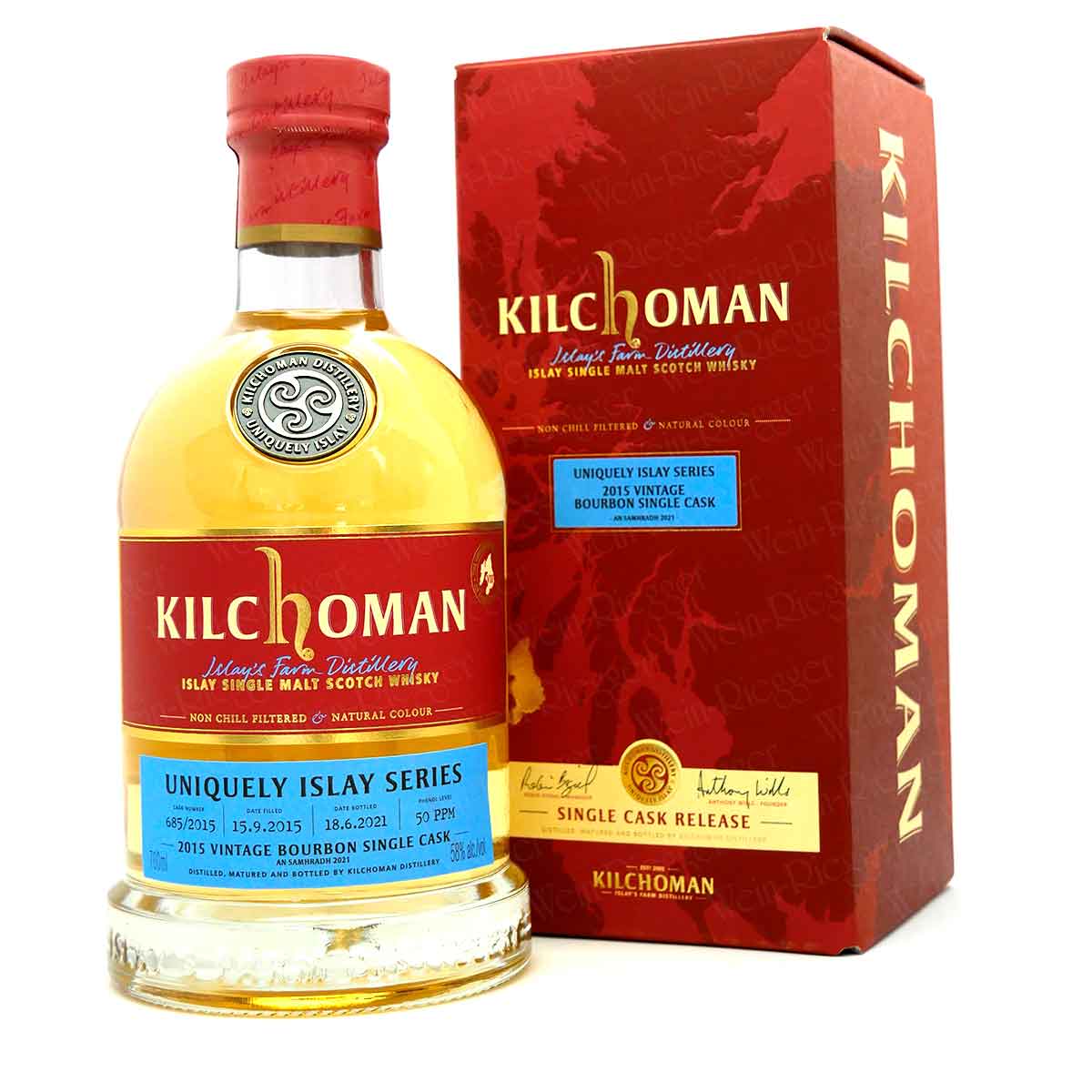 Kilchoman 2015 Uniquely Islay Series - An Samhradh 2021 Release (Cask #685/2015) Single Malt Scotch Whisky | 700ML at CaskCartel.com