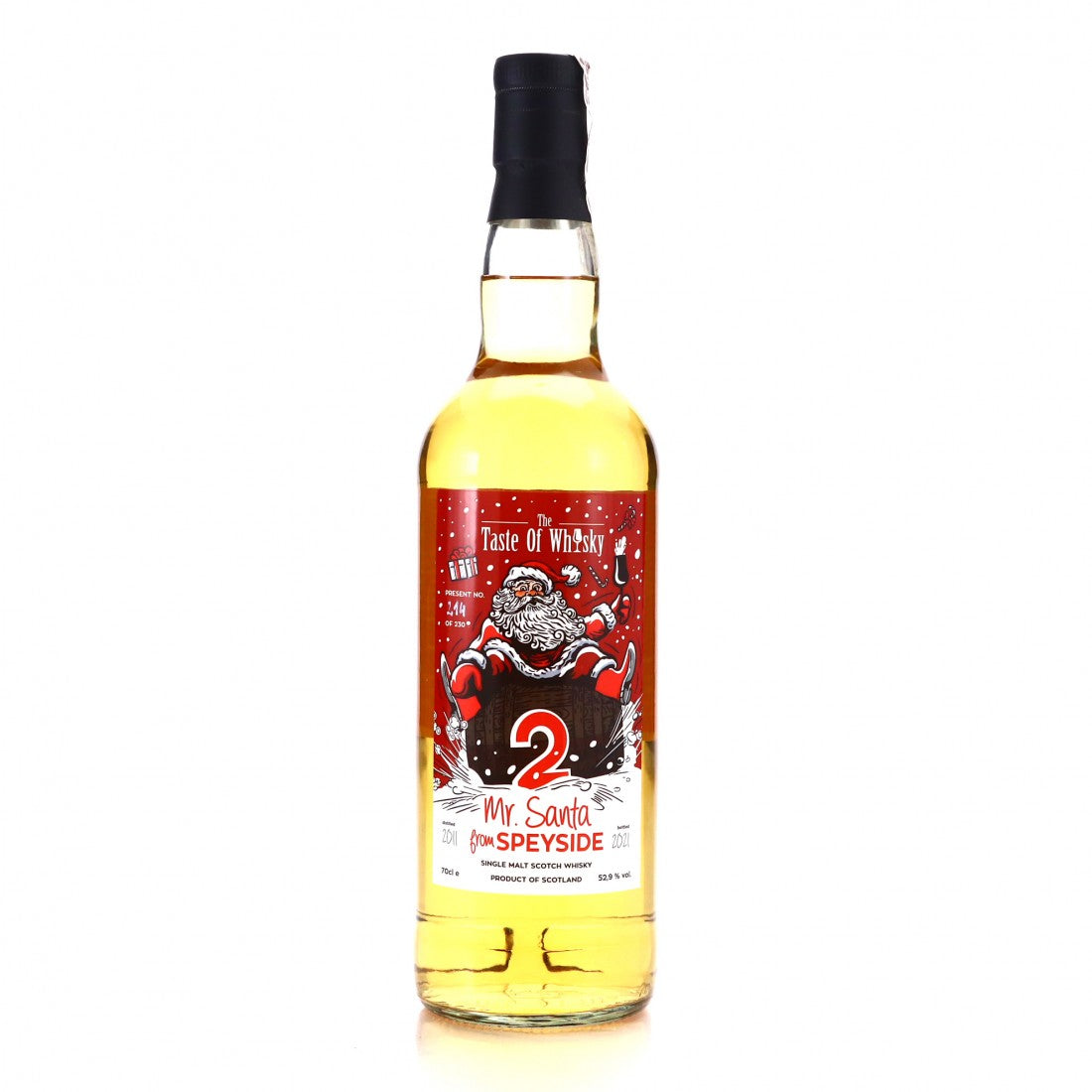 Linkwood 2011 TTOW Mr. Santa from Speyside 10 Year Old 2021 Release (Cask #301671) Single Malt Scotch Whisky | 700ML at CaskCartel.com
