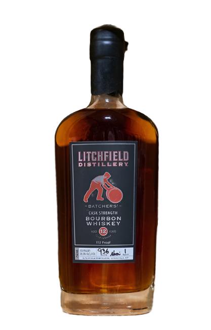 Litchfield Distillery Batchers Cask Strength 12 Year Old 1st Release Bourbon Whiskey at CaskCartel.com