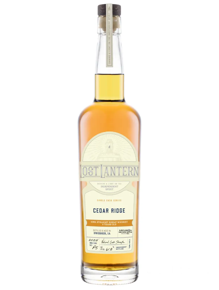 Lost Lantern Cedar Ridge Iowa Single Cask Straight Wheat Whisky at CaskCartel.com