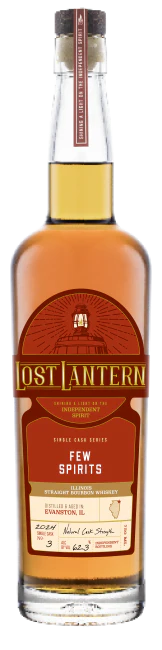 Lost Lantern FEW Spirits Illinois Single Cask Straight Bourbon Whiskey at CaskCartel.com