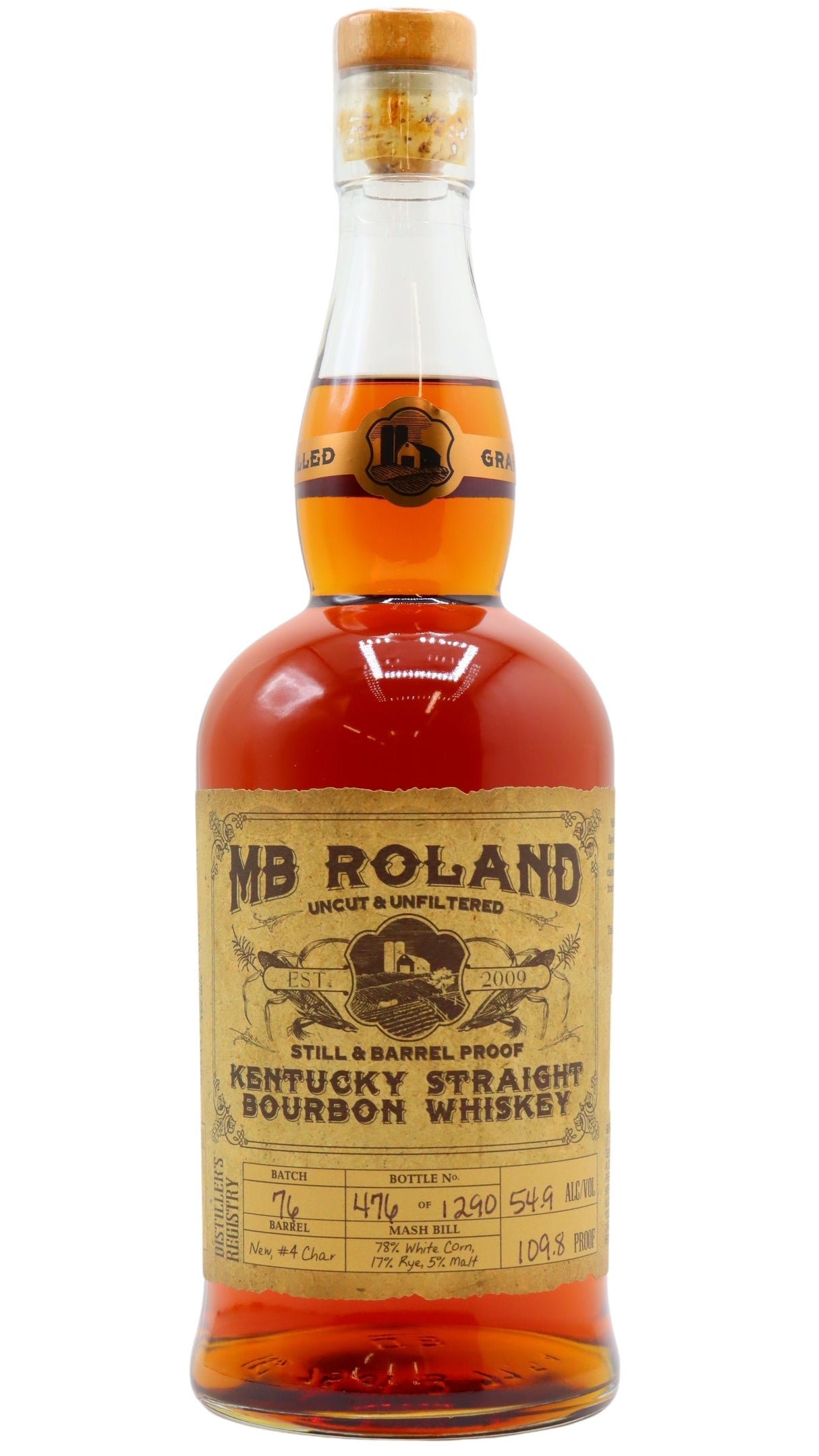 MB Roland Kentucky Straight Bourbon Batch 76 Whiskey at CaskCartel.com