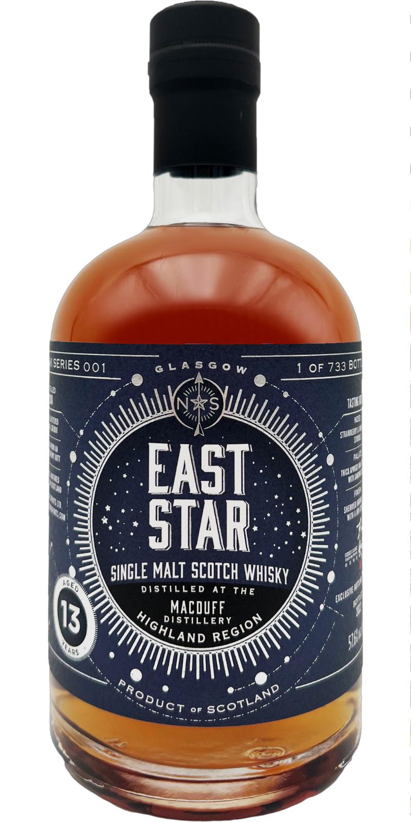 Macduff 2008 NSS East Star 13 Year Old 2022 Cask Series #1 Release Single Malt Scotch Whisky | 700ML at CaskCartel.com