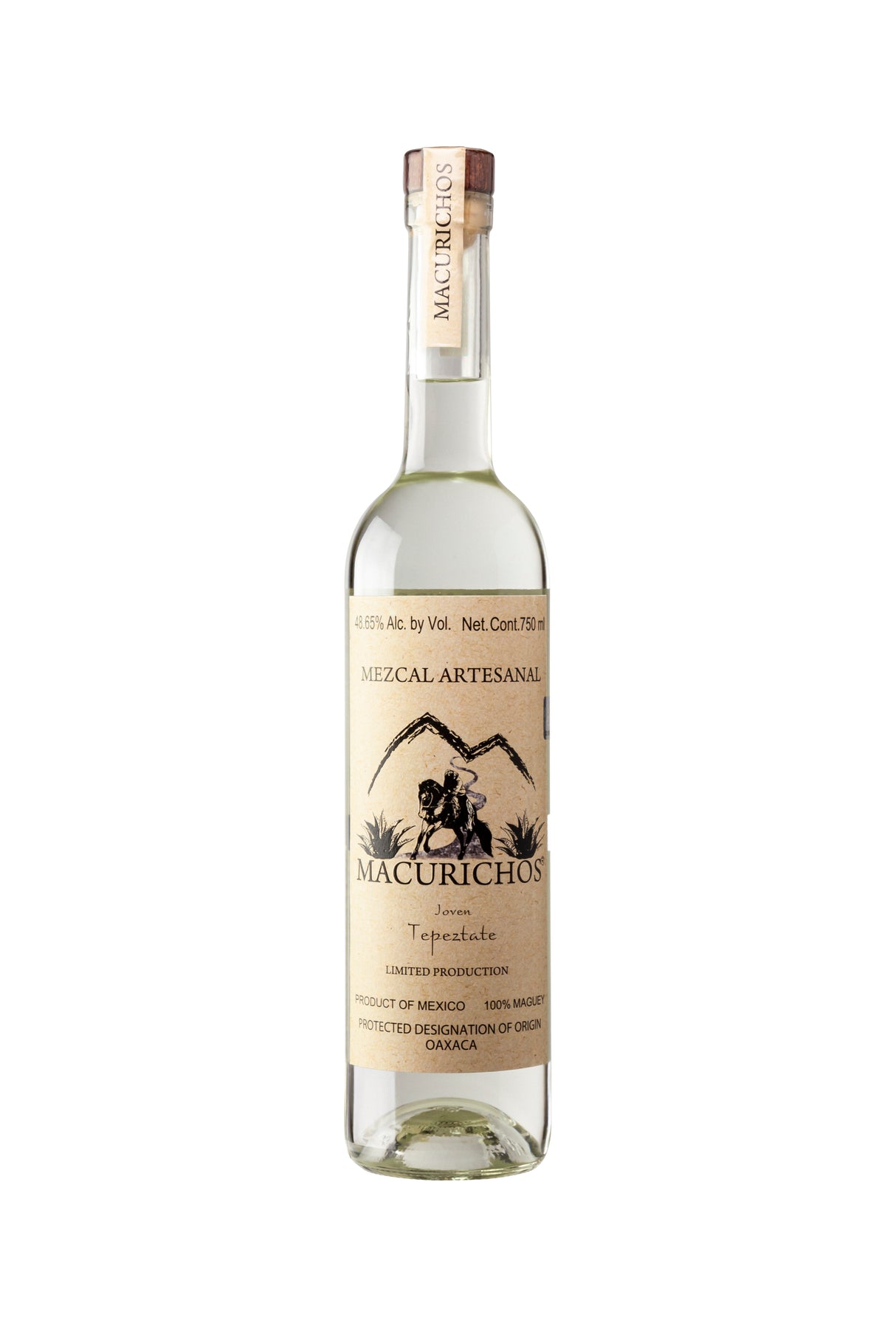 Macurichos Joven Tepeztate Mezcal