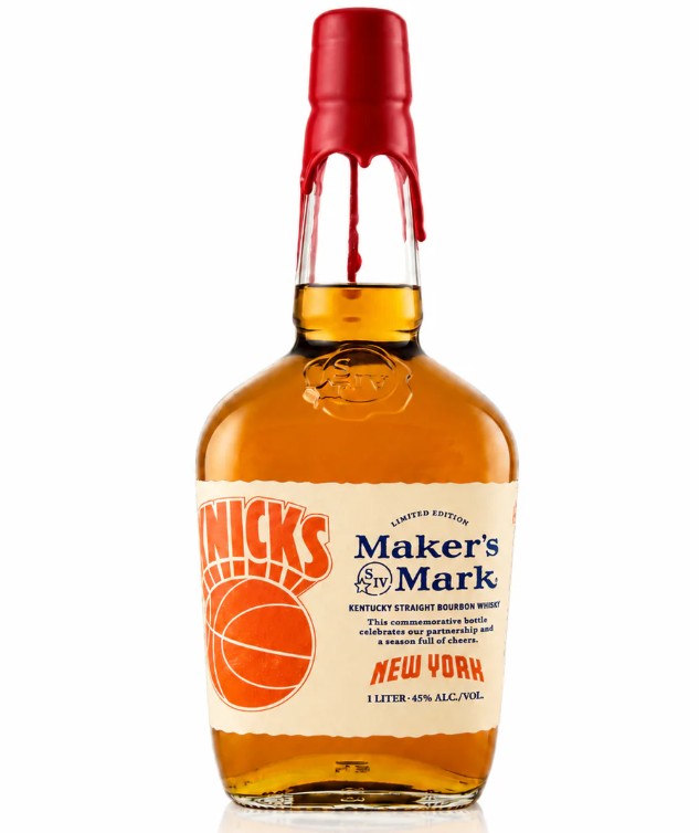 Maker’s Mark New York Knicks Limited Bourbon Whisky | 1L at CaskCartel.com