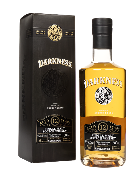 Mannochmore 12 Year Old Palo Cortado Cask Finish Darkness Single Malt Scotch Whisky | 500ML at CaskCartel.com