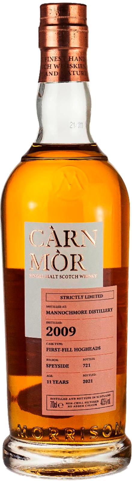 Mannochmore 2009 MSWD Càrn Mòr Strictly Limited 11 Year Old 2021 Release Single Malt Scotch Whisky | 700ML at CaskCartel.com
