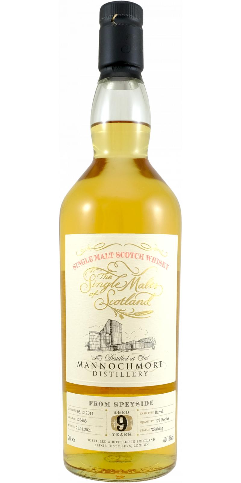 Mannochmore 2011 ElD The Single Malts of Scotland 9 Year Old 2021 Release (Cask #128463) Single Malt Scotch Whisky | 700ML at CaskCartel.com
