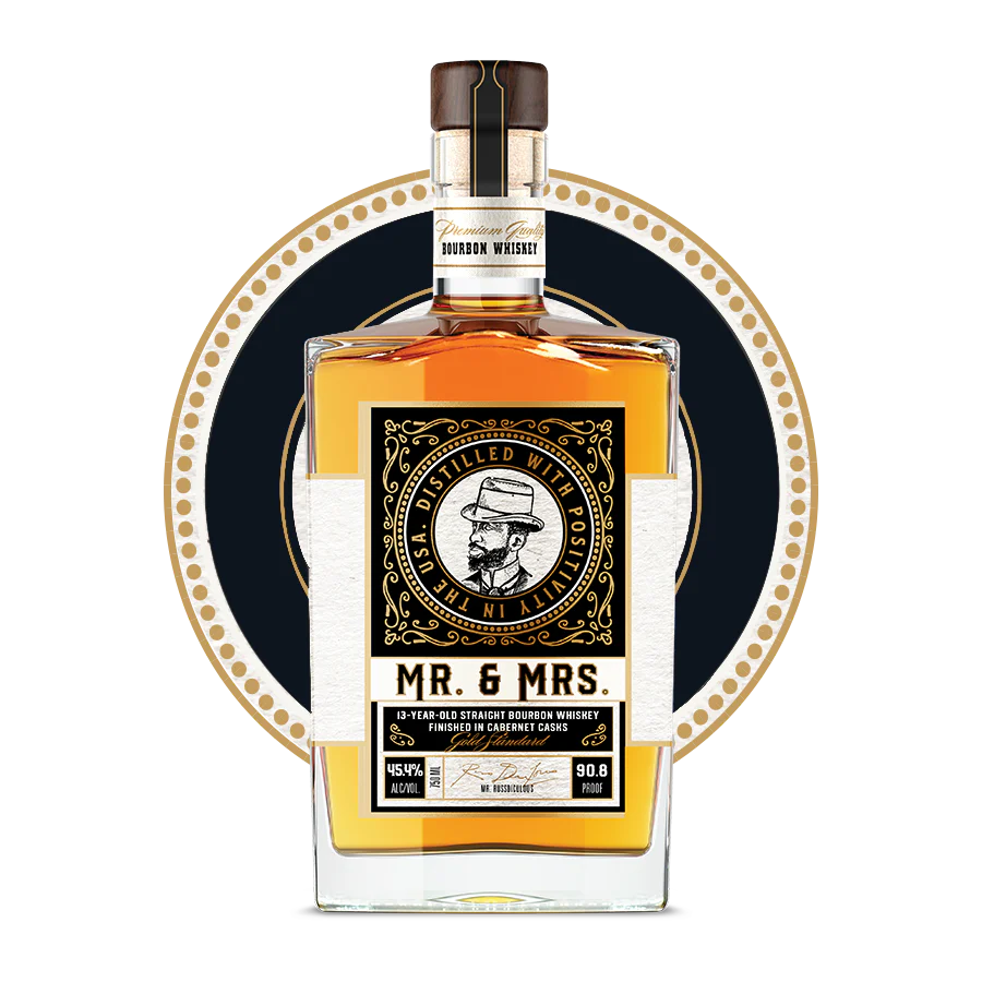Mr. & Mrs. 13 Year Old Finished in Cabernet Casks Kentucky Straight Bourbon Whiskey at CaskCartel.com