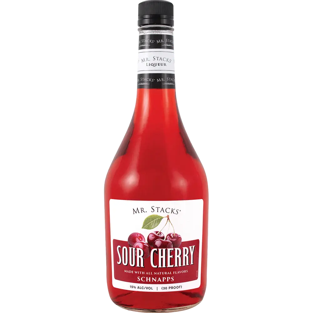 Mr Stacks Sour Cherry Schnapps Liqueur at CaskCartel.com