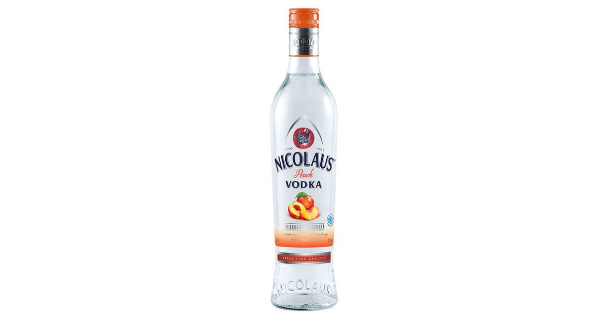 Nicolaus Peach Vodka | 700ML at CaskCartel.com