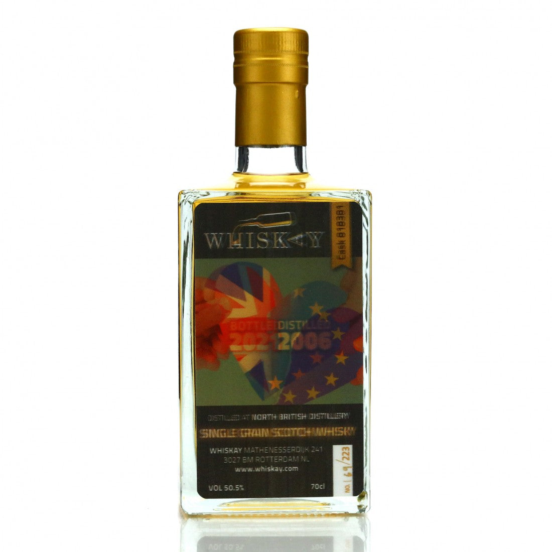 North British 2006 UD (2021) Release (Cask #818381) Scotch Whisky | 700ML at CaskCartel.com