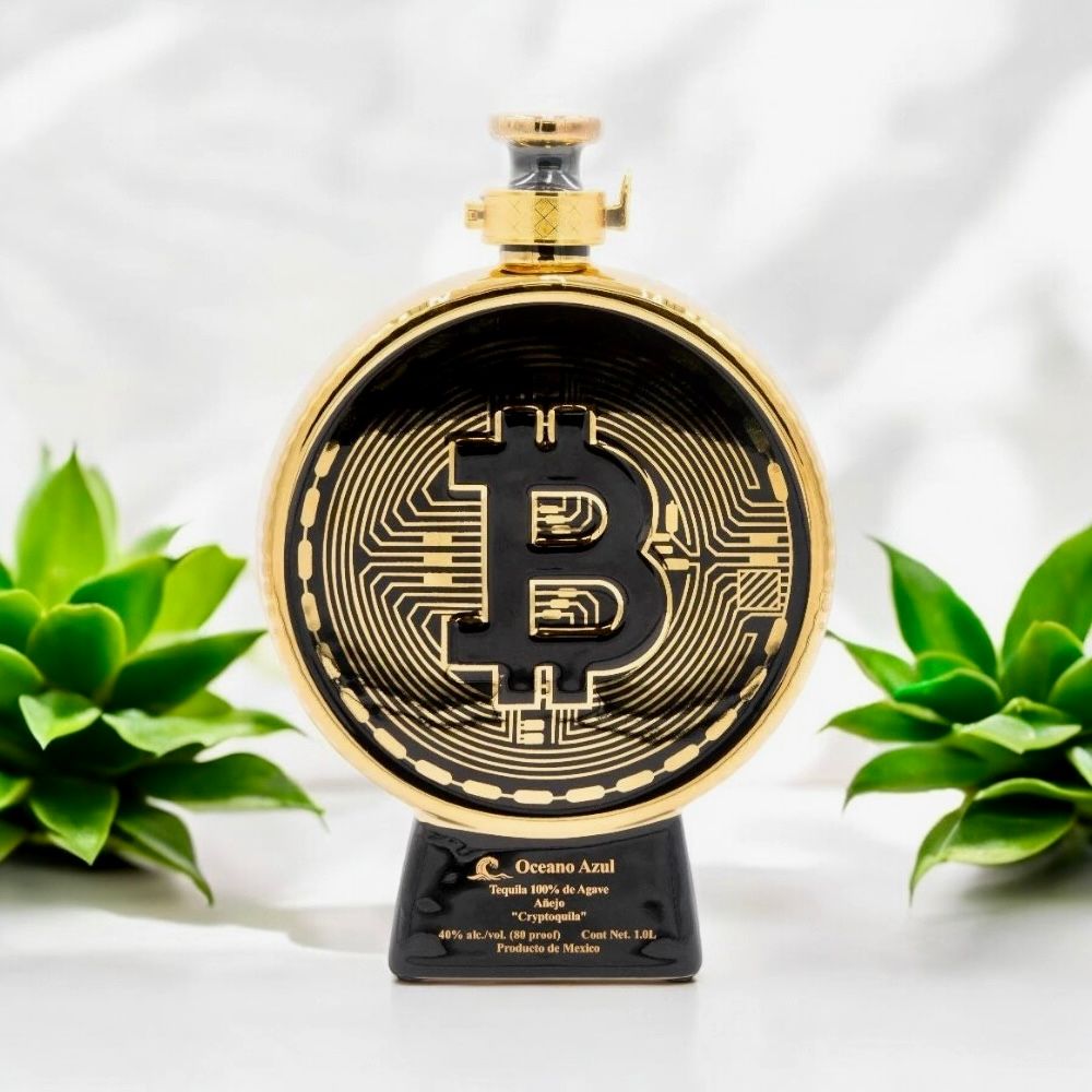 Oceano Azul Cryptoquila Anejo Tequila | 1L at CaskCartel.com