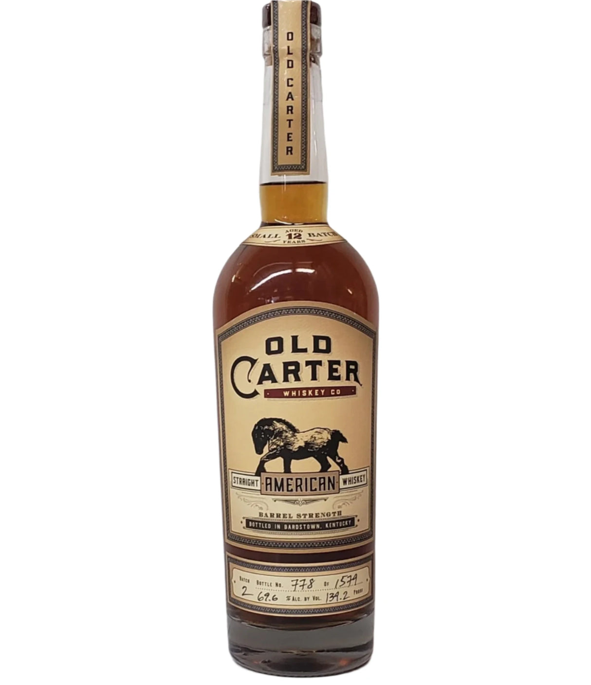 Old Carter 12 Year Batch 2 Straight American Whiskey at CaskCartel.com