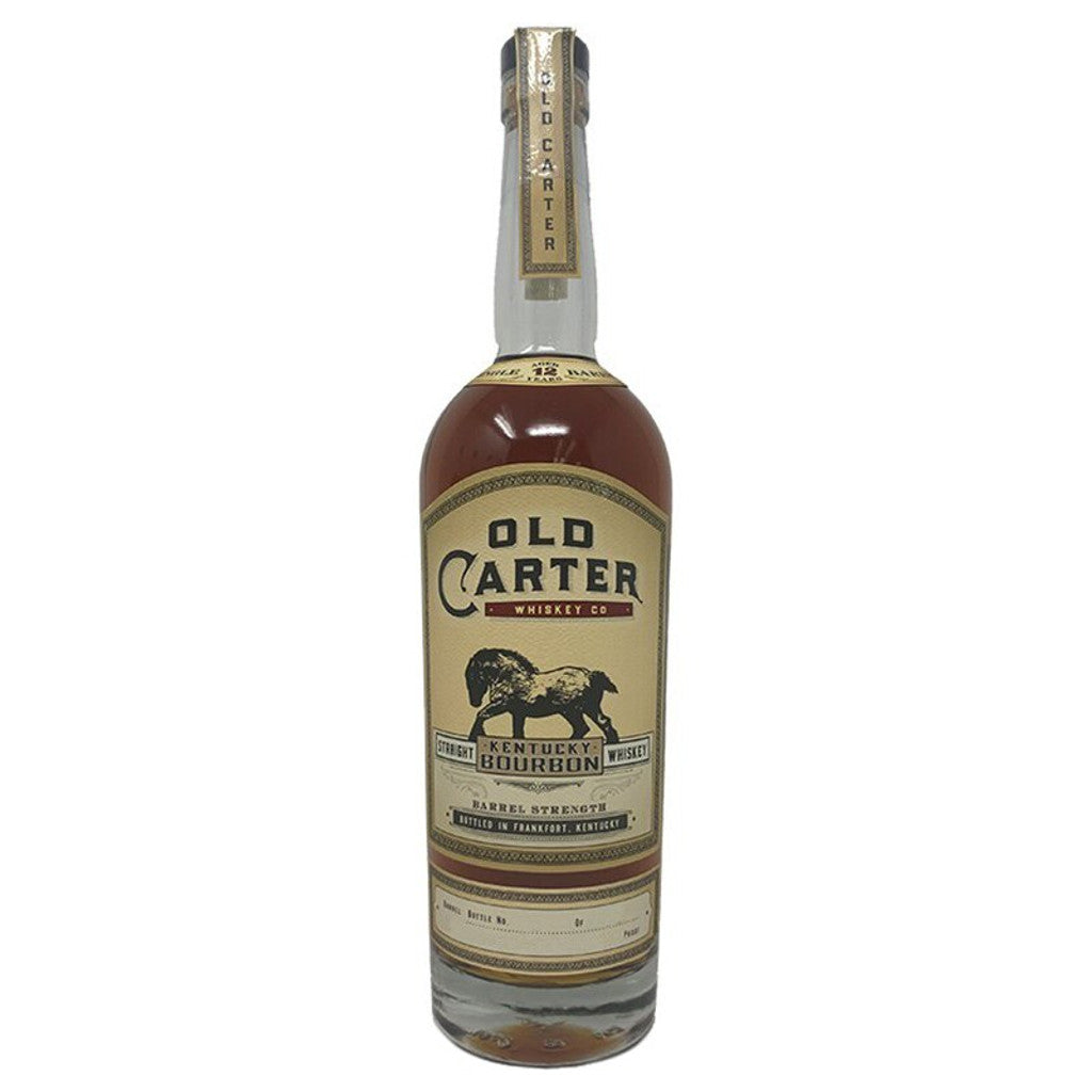 Old Carter Barrel Strength Single Barrel 12 Year Old Barrel #9 Straight Kentucky Bourbon Whiskey at CaskCartel.com
