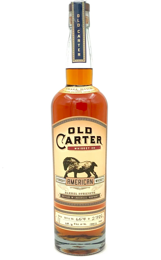 Old Carter Barrel Strength Straight American Whiskey Batch 11 134.6 Proof at CaskCartel.com