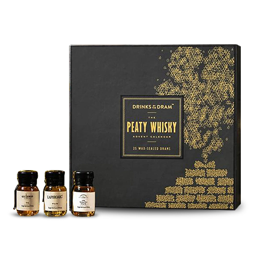 The Peaty Whisky Advent Calendar 2025 PREMIUM EDITION | Drinks by the Dram at CaskCartel.com