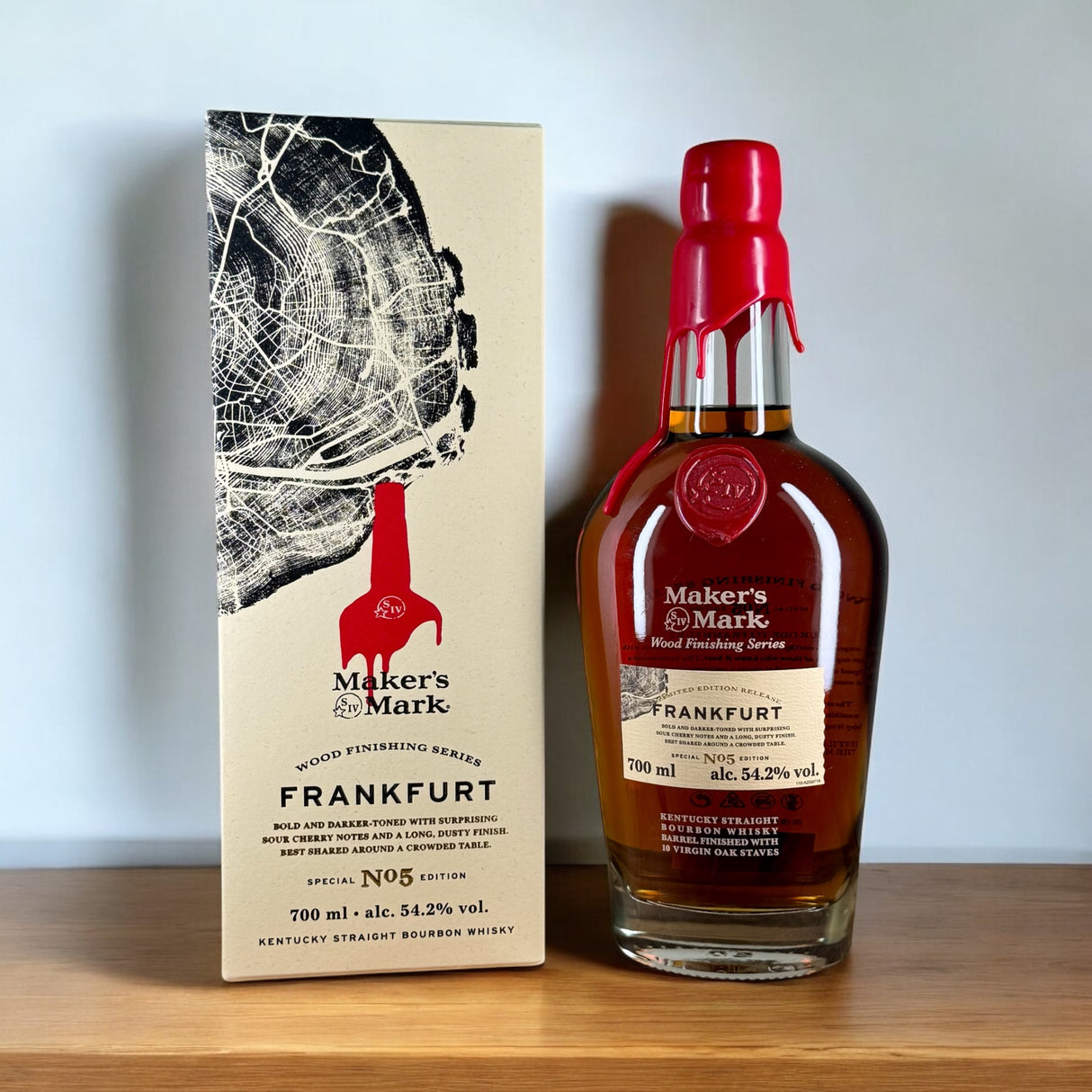 Makers Mark | Wood Finishing City Series Frankfurt Edition | Kentucky Straight Bourbon Whisky | 2024 Limited Release 700ML at CaskCartel.com 3