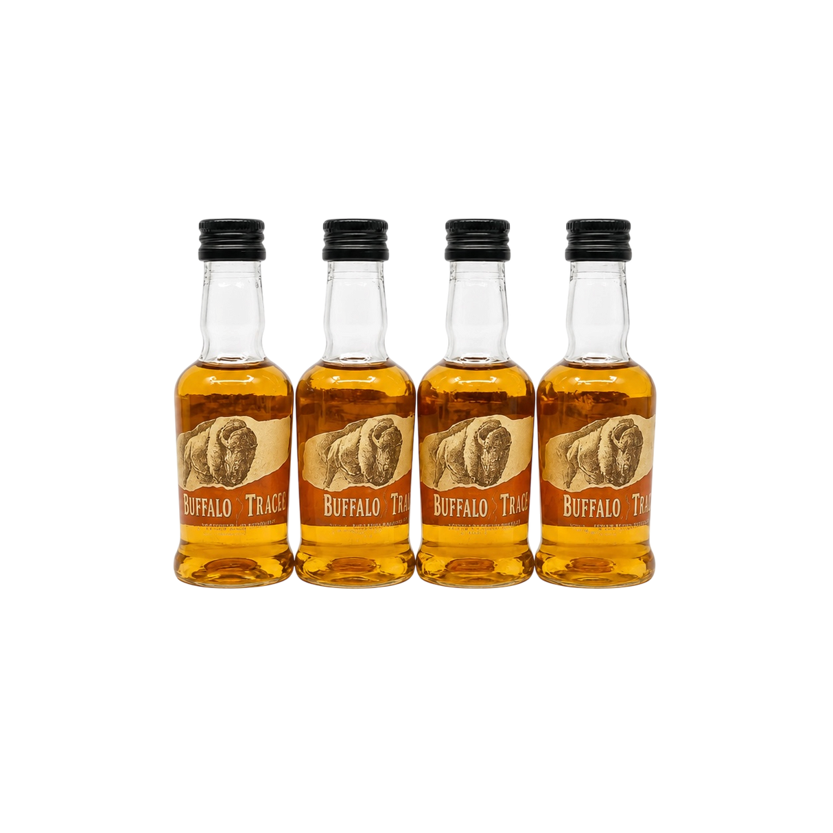 Buffalo Trace Kentucky Straight Bourbon Whiskey | (4)*50ML | Miniatures at CaskCartel.com