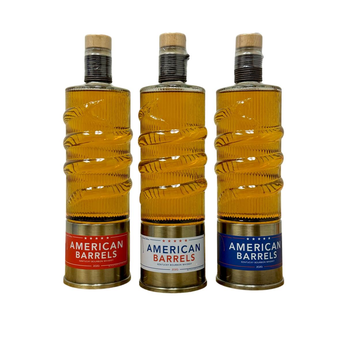 American Barrels | Presidential Trump Series | Limited Edition (3) Bottle Collectors Bundle | Bourbon Whiskey at CaskCartel.com