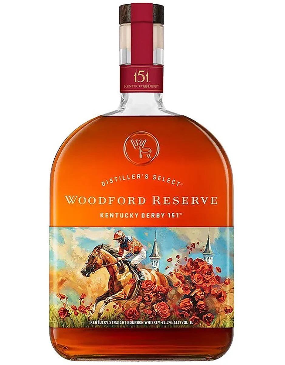 Woodford Reserve 2025 Kentucky Derby 151th Edition | Straight Bourbon Whiskey | 1L at CaskCartel.com