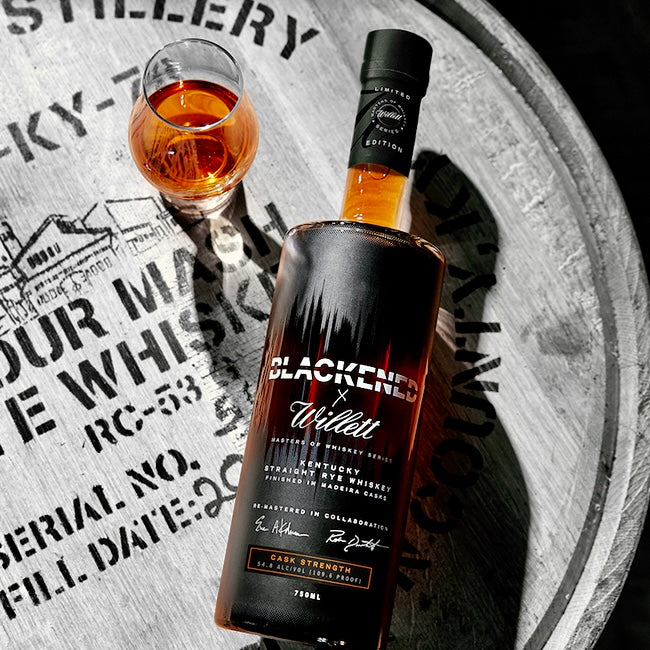 Blackened x Willett Cask Strength Rye Whiskey | Limited Release 2021 at CaskCartel.com