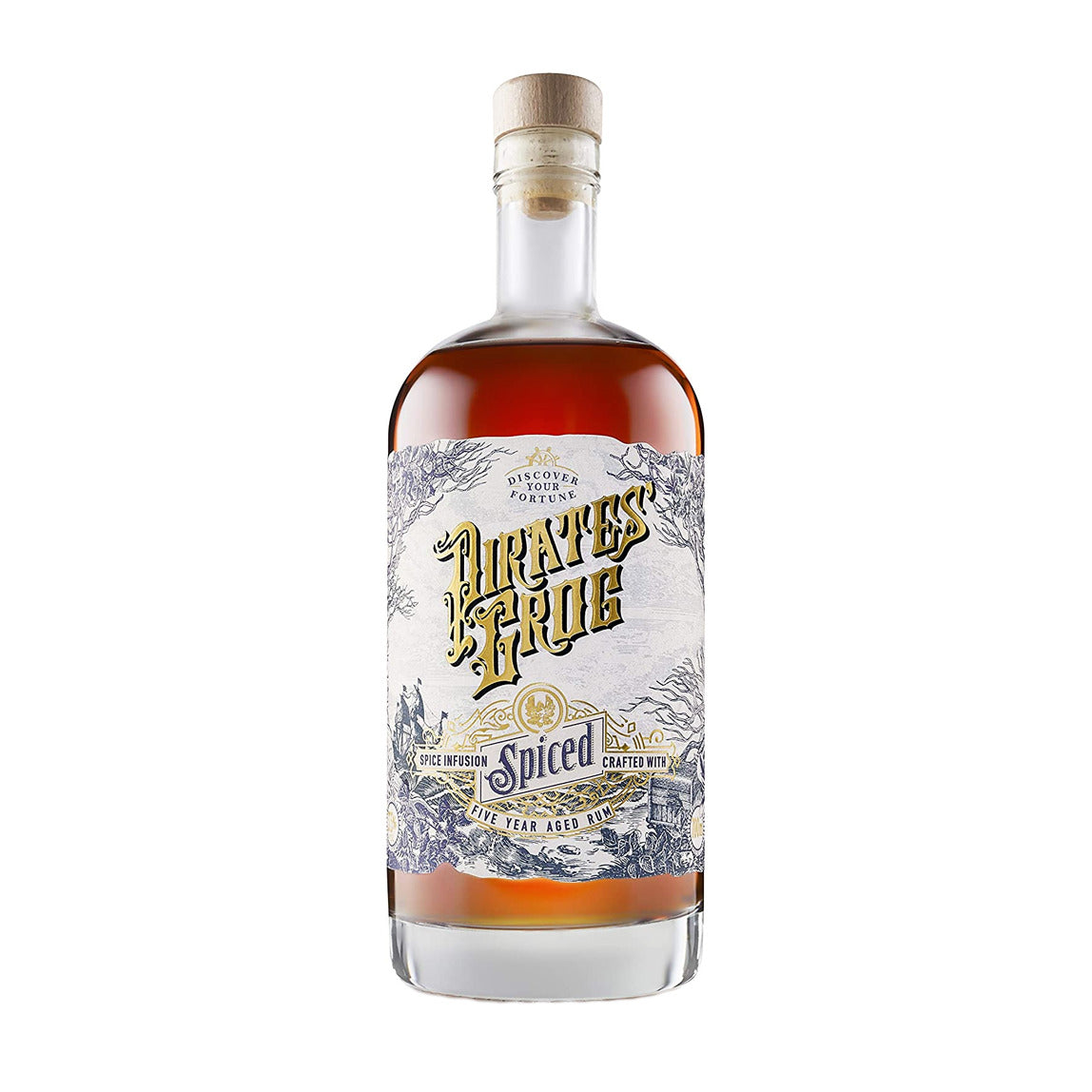 Pirate's Grog 5 Year Old Spiced Rum | 700ML at CaskCartel.com