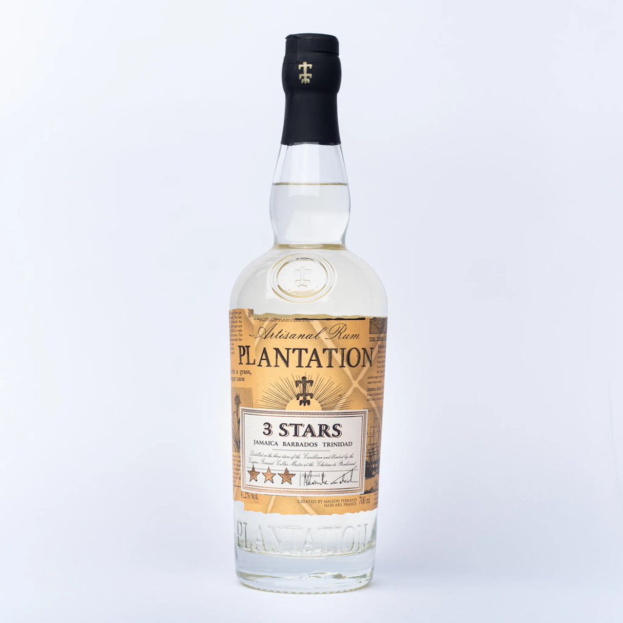 Plantation 3 Stars White Rum | 700ML at CaskCartel.com