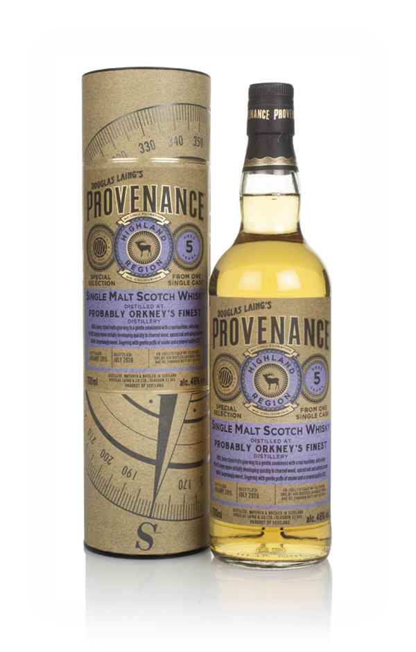 Probably Orkney's Finest Distillery 5 Year Old 2015 (cask 14112) - Provenance (Douglas Laing) Whiskey | 700ML at CaskCartel.com