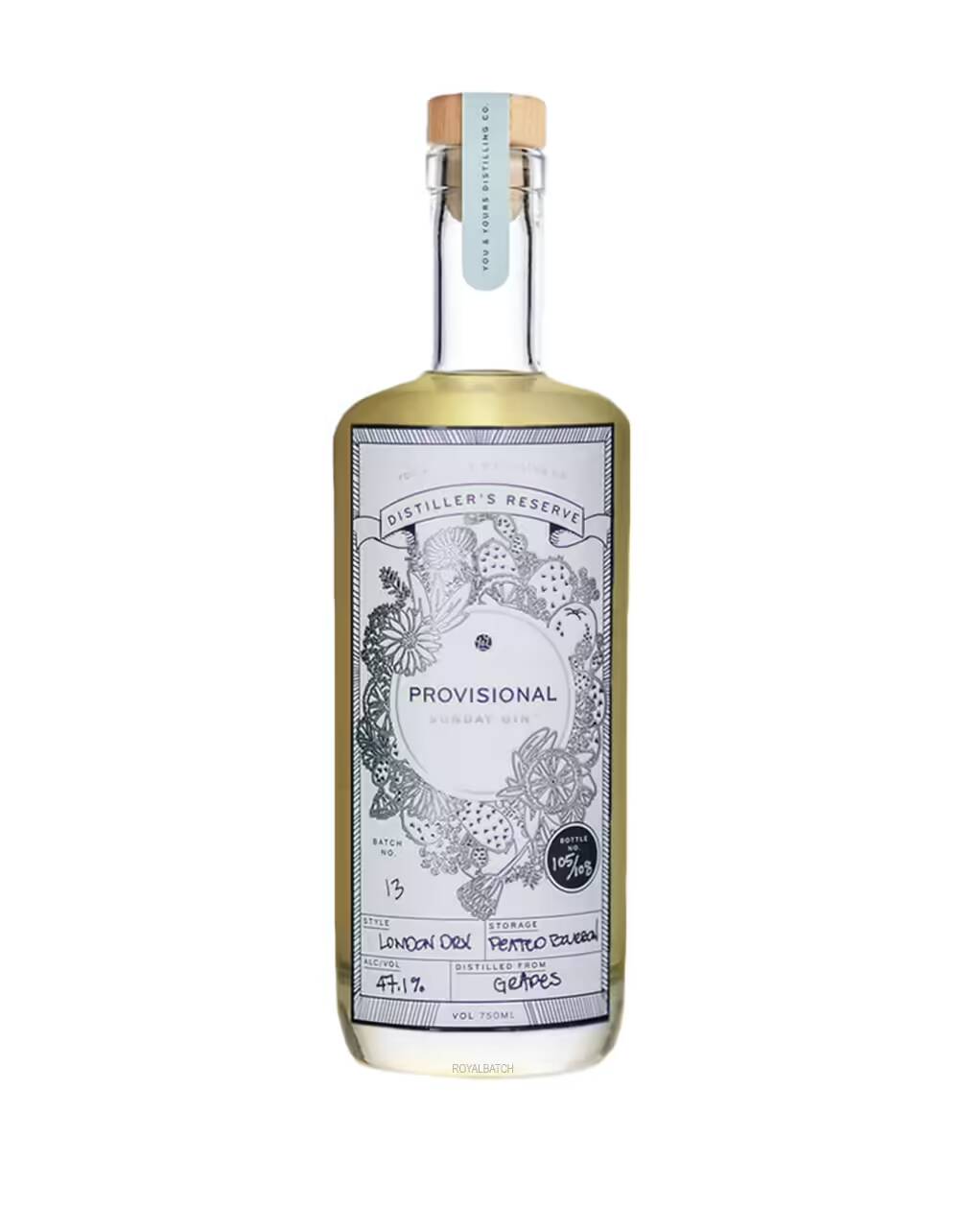 Provisional London Dry Gin at CaskCartel.com
