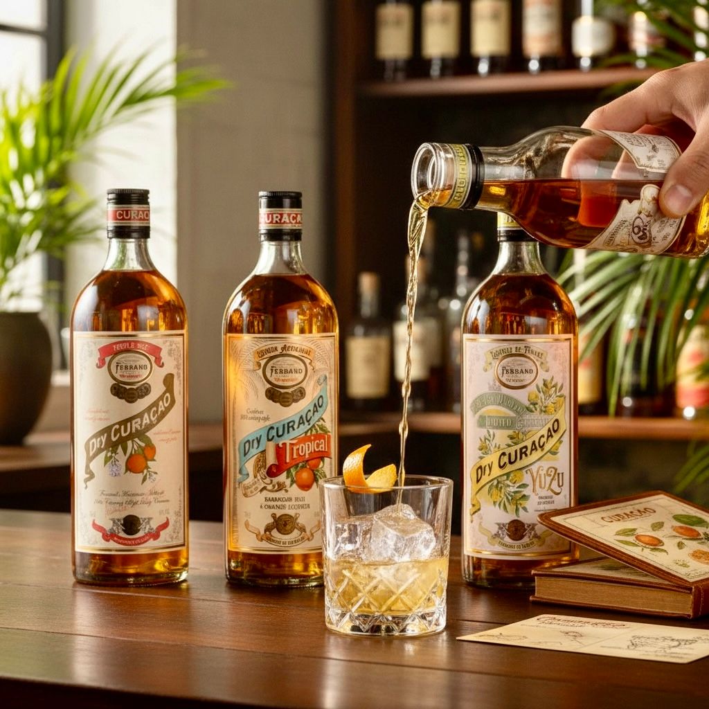 Pierre Ferrand | Dry Curacao Liqueur | (3) Bottle Bundle at CaskCartel.com